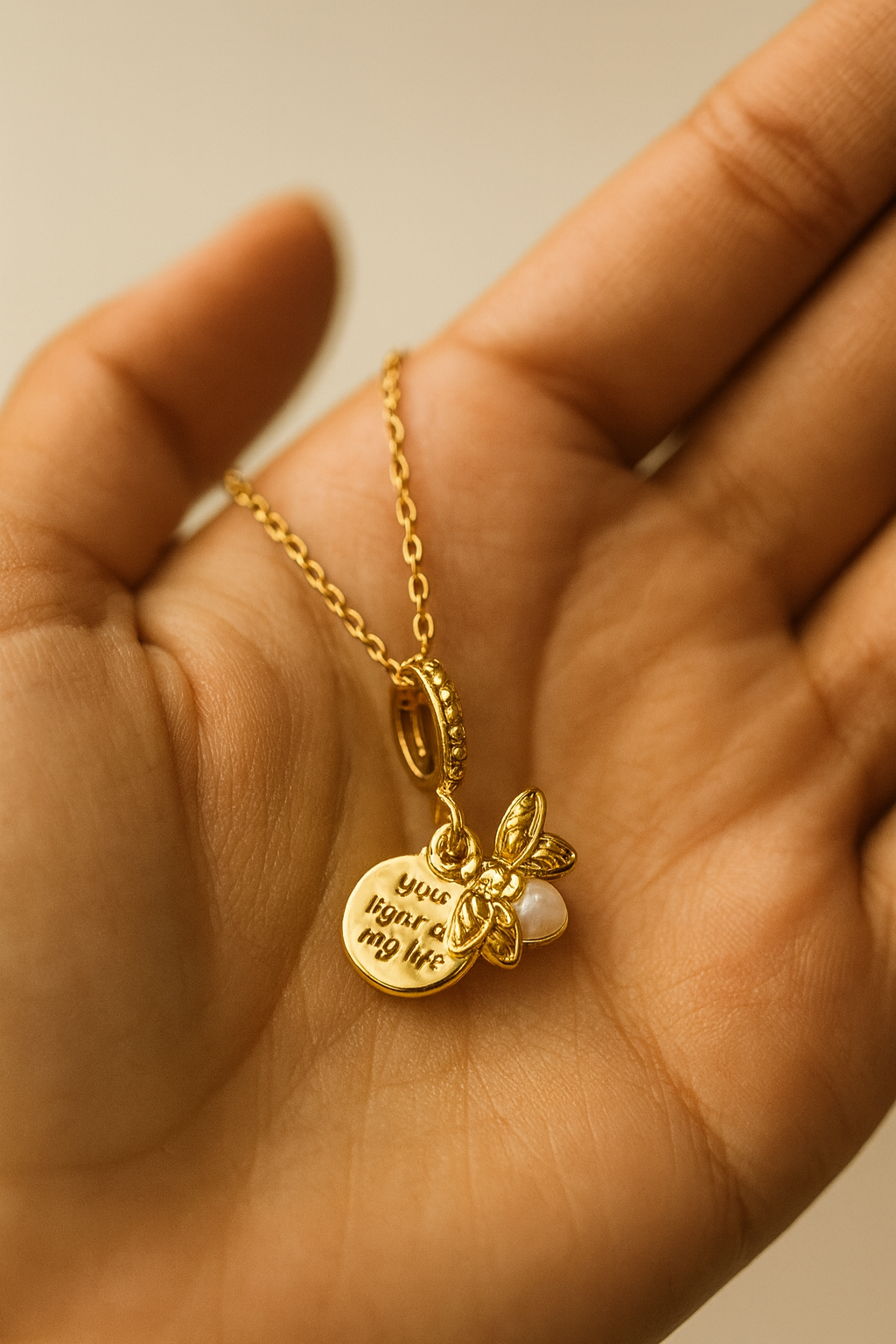 Collar Evangeline | Charm Princesa y el Sapo + Caja + TARJETA DEDICATORIA 👑💗